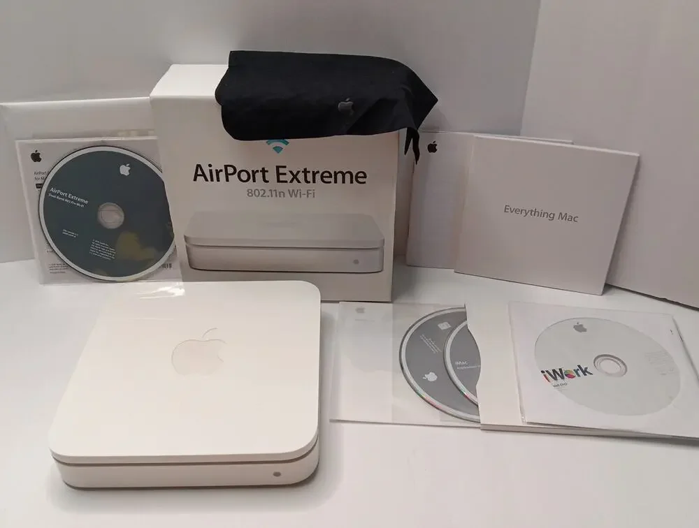 AirPort Extreme 802.11n Wi-Fi Apple Mac + PC